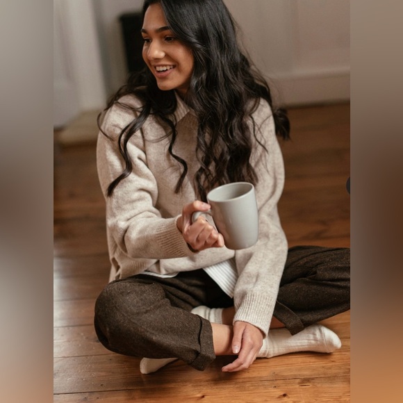 Olive Clothing Volk Wool Trousers in Chestnut - Picture 8 of 8